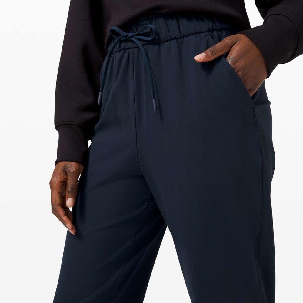 Lululemon Keep Moving Jogger Pants True Navy 2021 Stretch Women's Size 14 H14231 - Picture 6 of 14